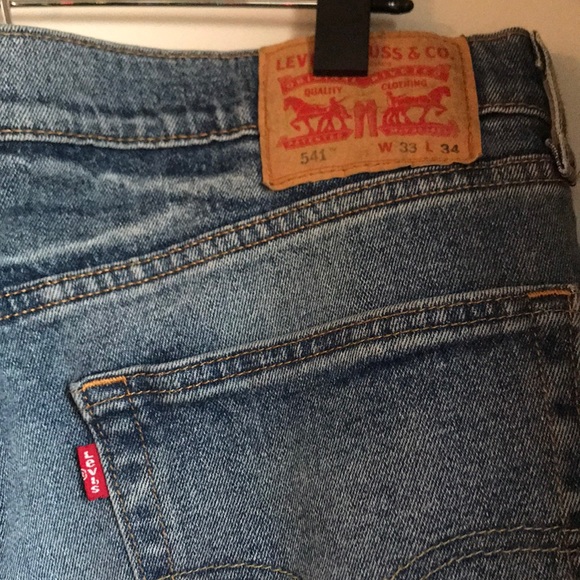 LEVIS 541 Athletic Fit Jeans Extra room 33x34 - Picture 2 of 8